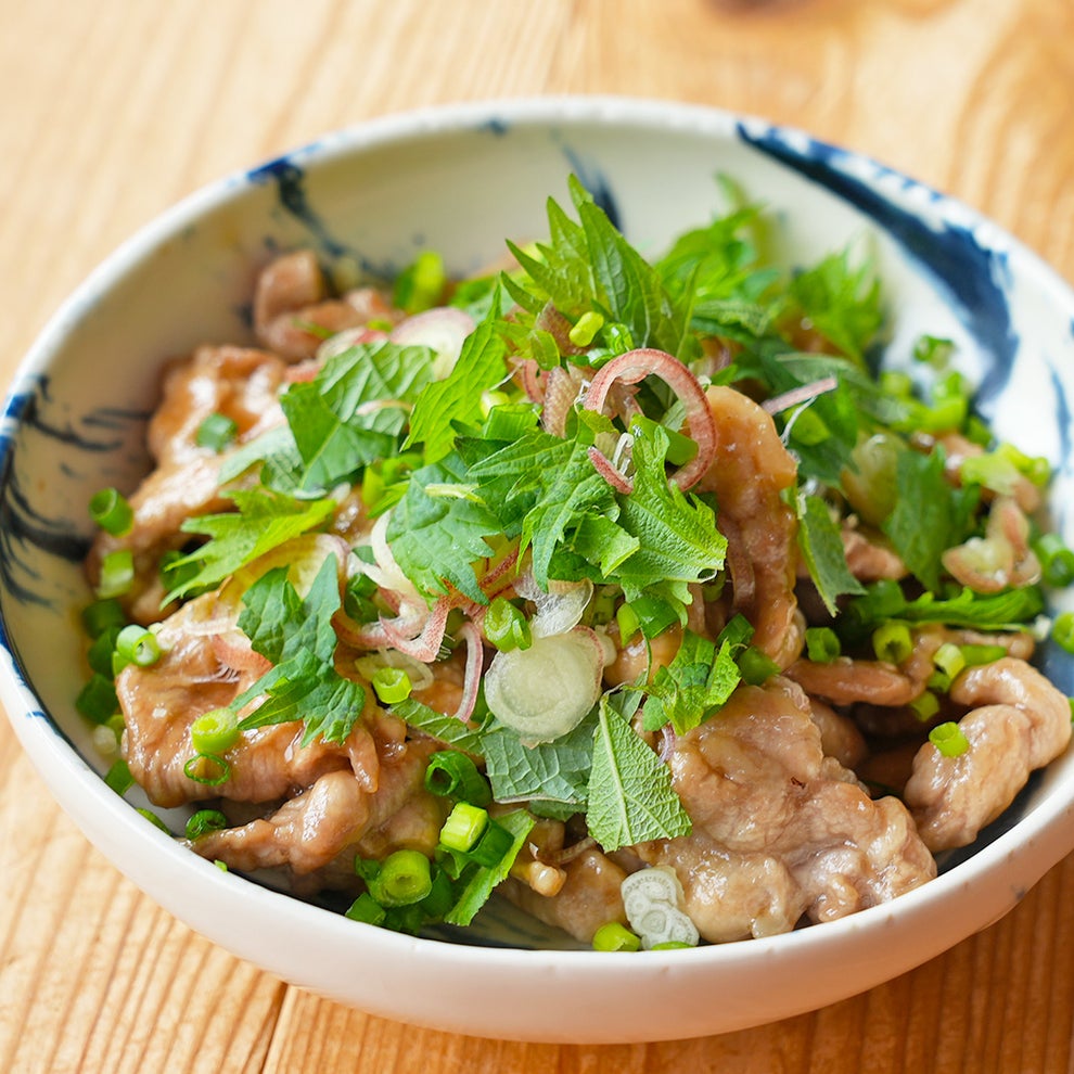 豚しゃぶ大葉レシピ - 野菜を何度でも追加したい🤤