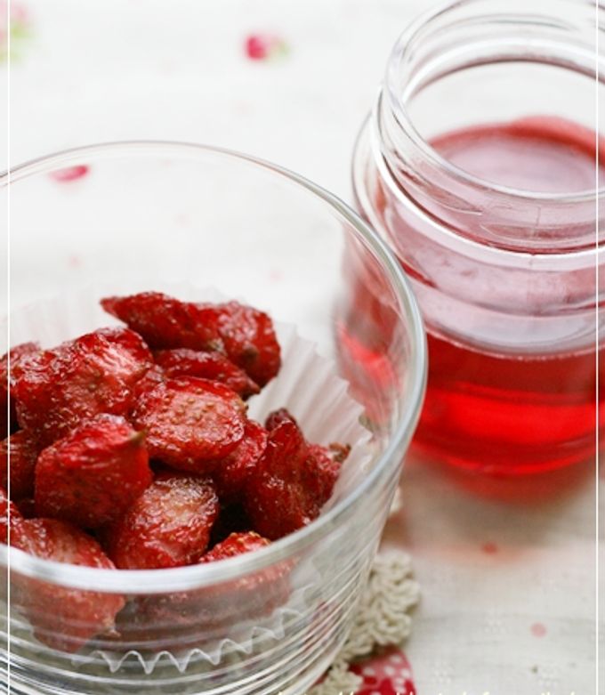 自家製 ドライストロベリーの作り方・レシピshorts