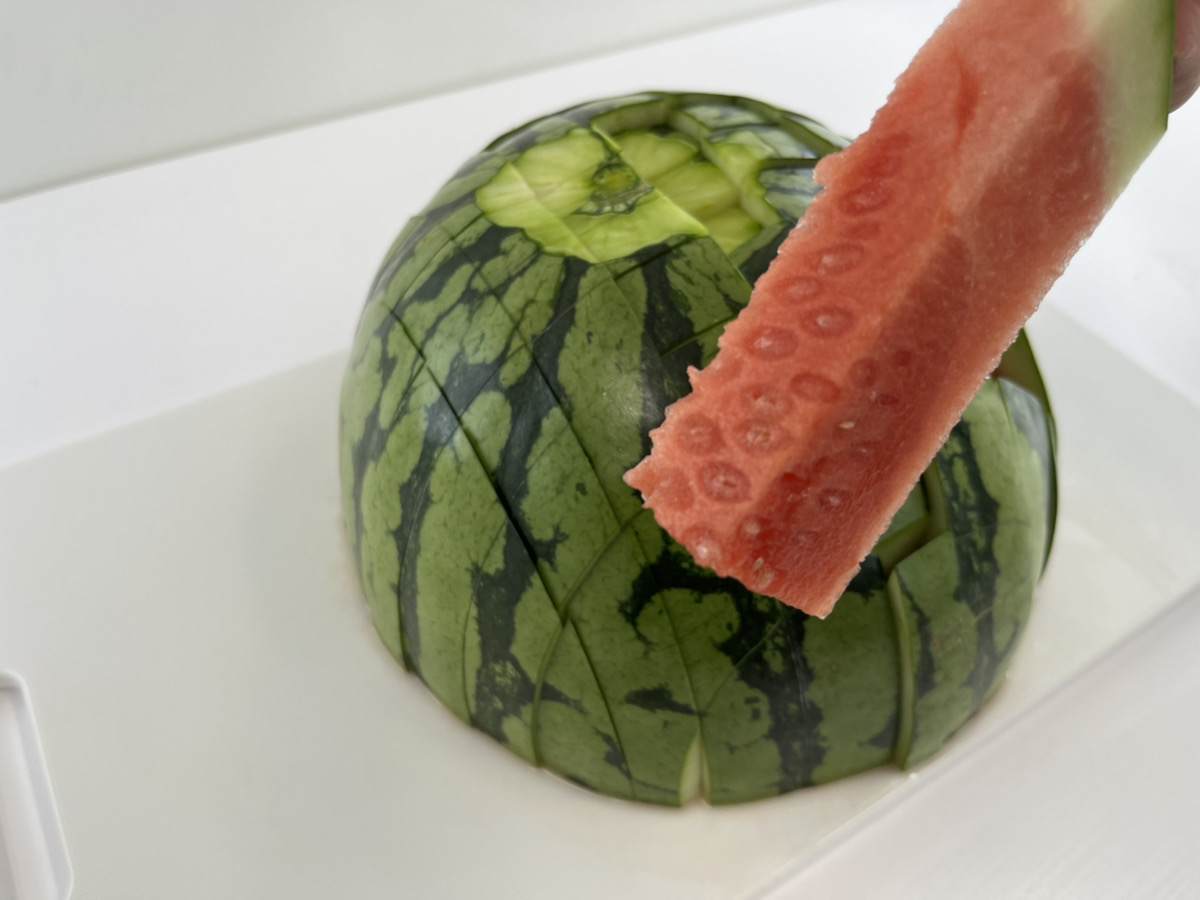 スイカの冷やし方、保存方法JAうご 夢あきた