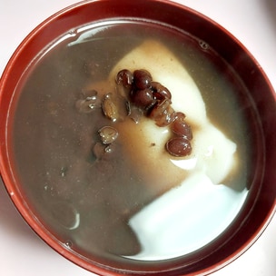 ぜんざいの作り方 小豆をふっくら煮て、上品な甘さにJapanese Zenzai – Sweet Red Bean Soup withMochi Kondate Club