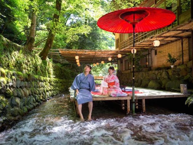 貴船の川床 流しそうめん 予約TikTok
