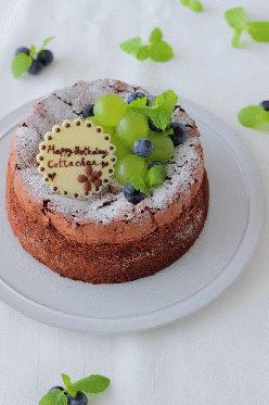 カットガトーショコラのラッピングラッピングcotta＊コッタ