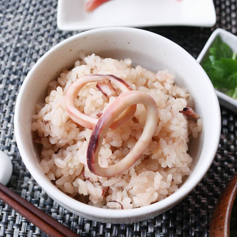 幸せ♡ 函館のイカ飯の味を冷凍イカと白米でそれっぽく‼︎