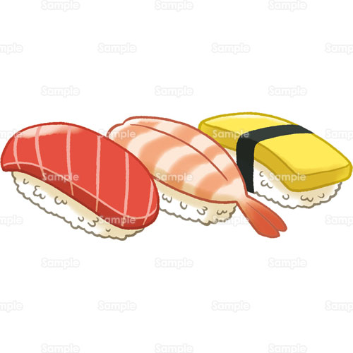 春の絵、そしてお寿司の絵。 : こどもおえかき g u f o