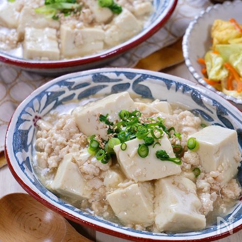 高野豆腐のそぼろあん