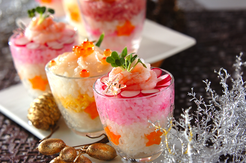 映え 詰めて簡単かわいいカップ寿司♪お手軽パーティーレシピ7選の人気レシピ・作り方デリッシュキッチン