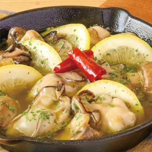 ホットプレートで「あつあつ♪焼き牡蠣」