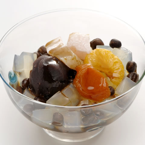 郡山製餡 and3ハート入あんみつ 6ヶセット※メーカー直送品ギフトプラザオンライン