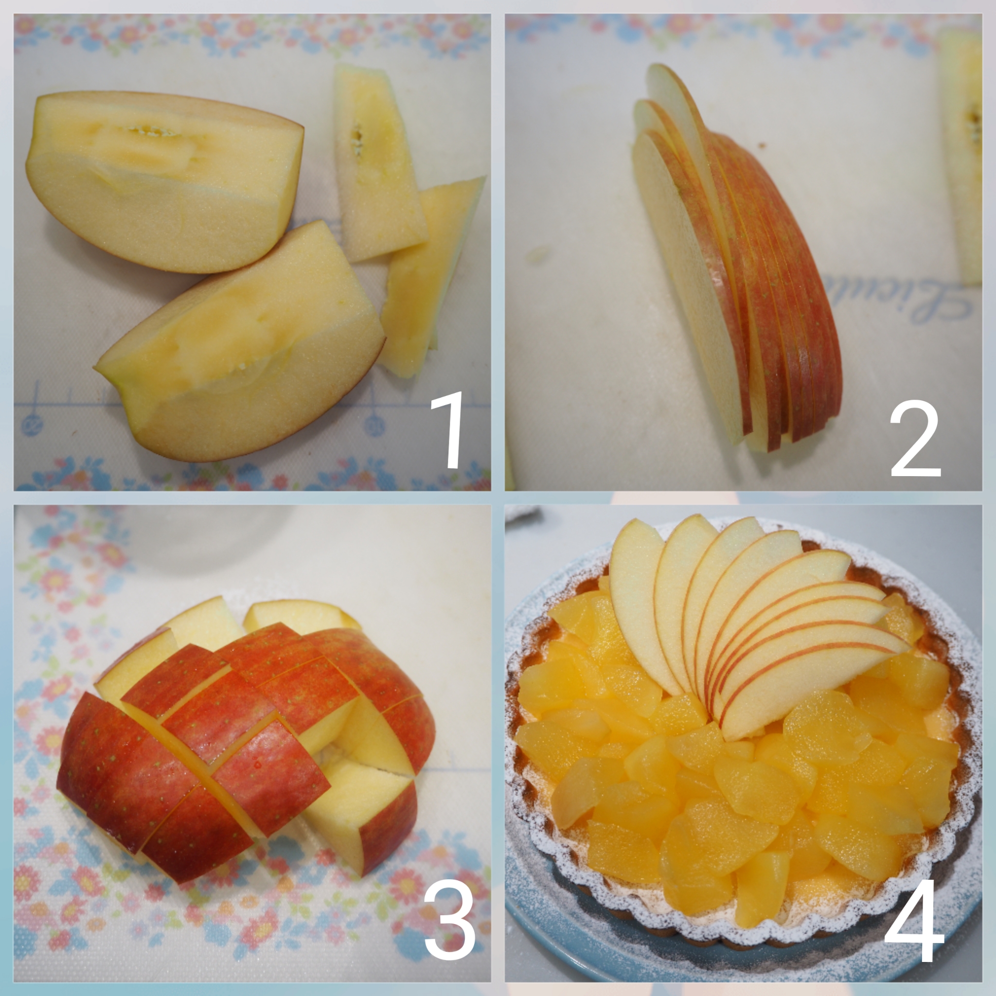 アールグレイとりんごのタルトプロのレシピ La Table