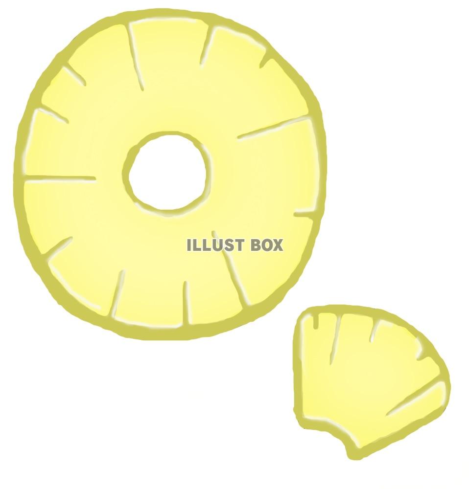 パイナップルの壁面飾り作りました。 - 今日これ作りました