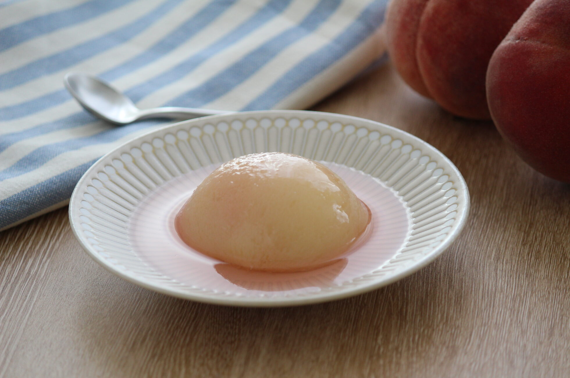 まるごと 桃のコンポートを作ってみた‼ How To Make“Peach Compote”