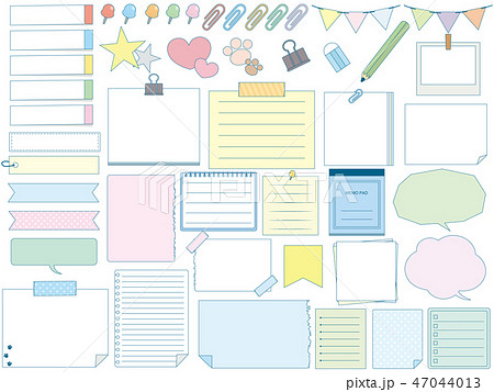 ミラーシリーズ 付箋紙 メモ用紙 かわいいコントラストカラー メモシール 切り取れる ハンドブック メモ 速記 - ショップ bedapepa付箋・ポストイット - Pinkoi