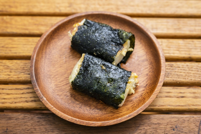 長芋のシャキシャキ磯辺焼き