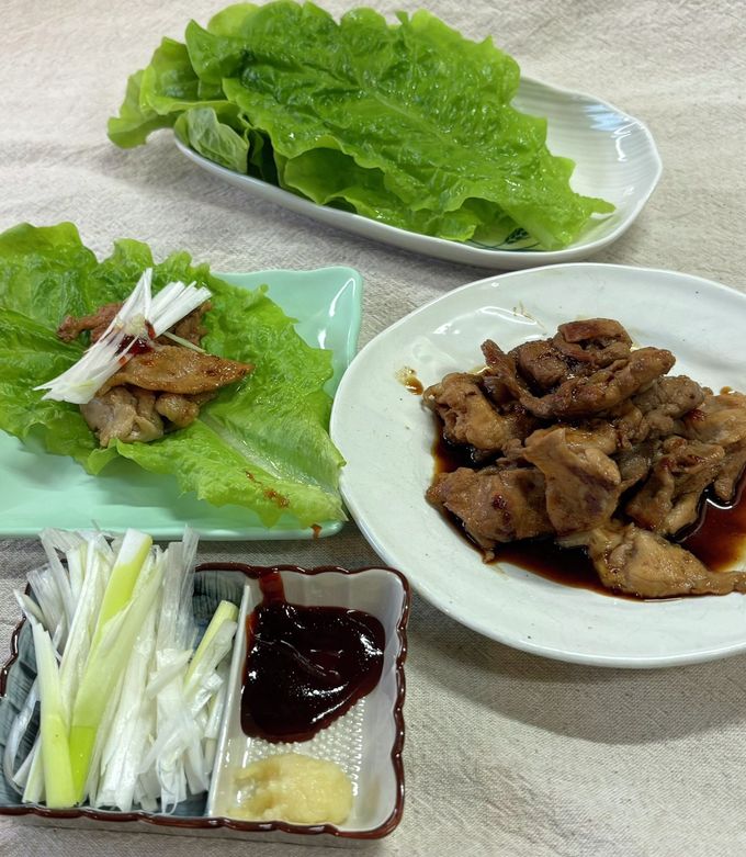 焼肉まきまき野菜にぴったりマヨディップ