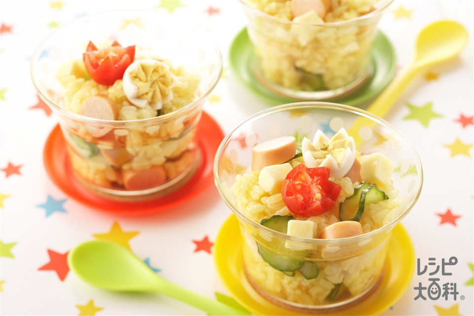 華やかで卵たっぷりの