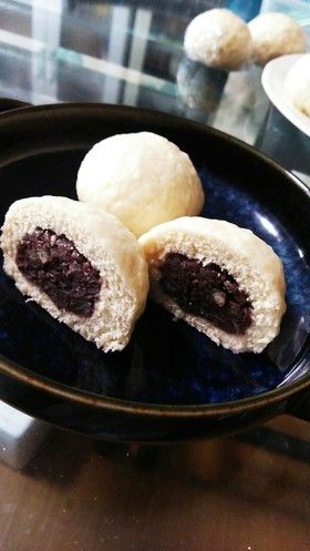 酒饅頭お酒粕 ベーキングパウダー あんこ 薄力粉 簡単 おもてなし料理