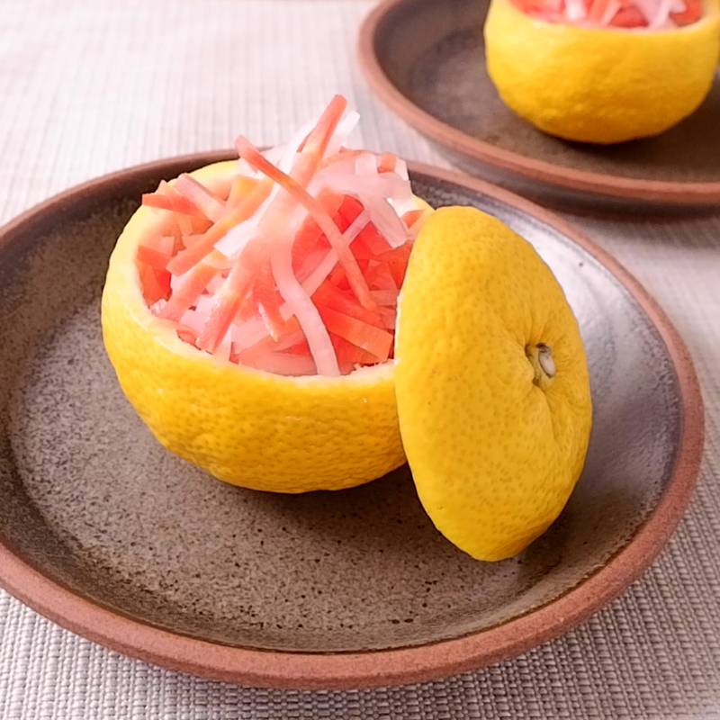 松葉ゆずの切り方３つ 料理に香りづけする簡単な飾り切り方法日本料理、会席・懐石案内所