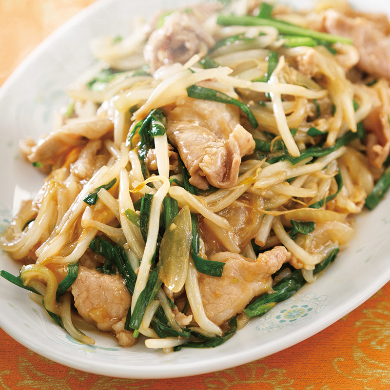 牛肉と野菜のオイスター炒め