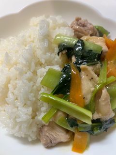 彼の胃袋つかむ激うま中華丼