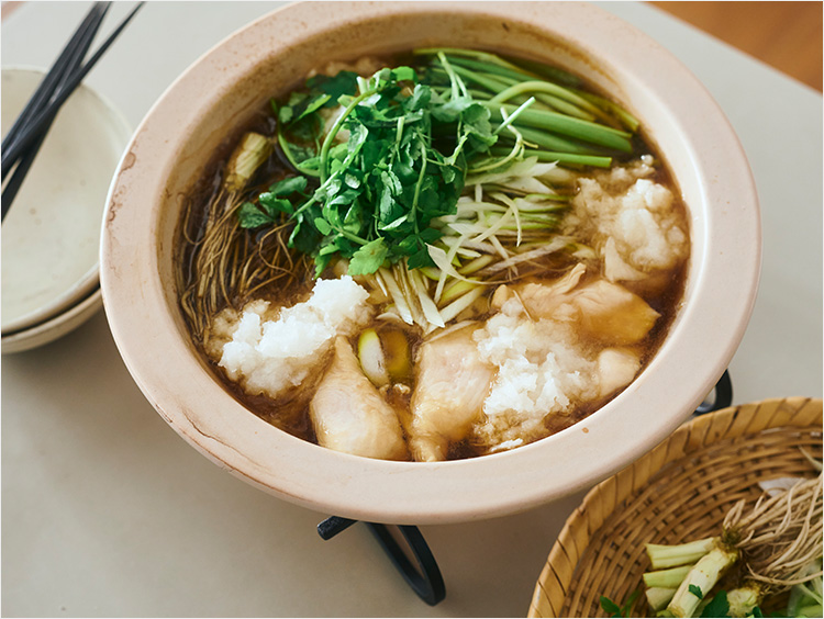 仙台名物 せり鍋