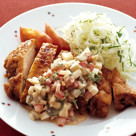 鶏むね肉 下味冷凍で柔らか〜なチキン南蛮Farmer's kitchen 〜たのしくおうちごはん