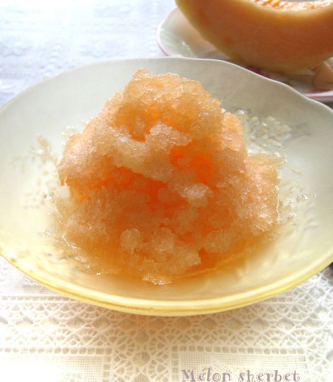 食べきれないメロンを冷凍簡単シャーベット木下ともえ 管理栄養士&レシピ動画クリエイター 食トレーニング研究所