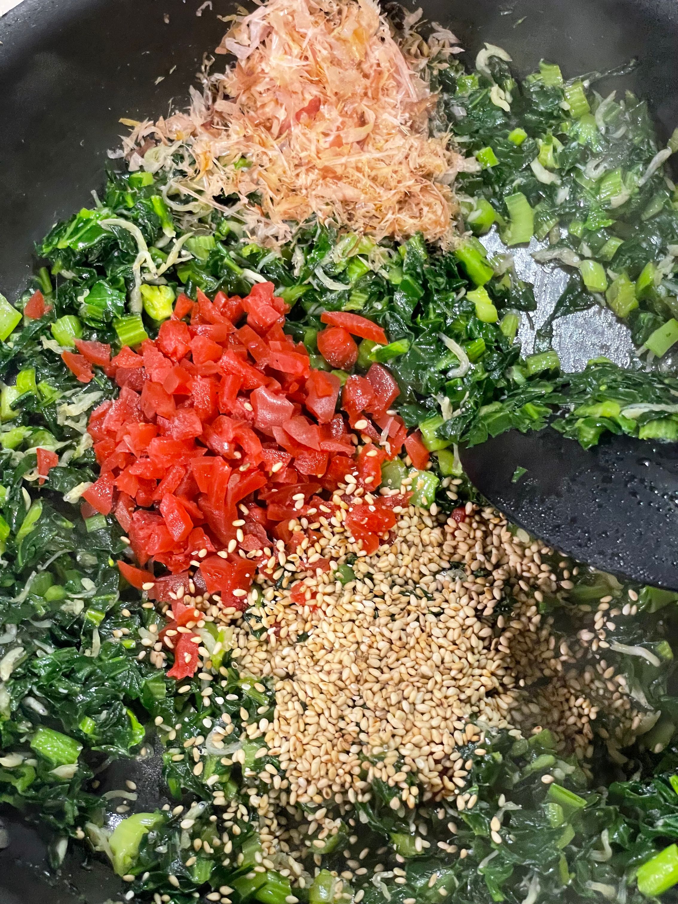 小松菜とじゃこのふりかけ簡単時短節約作り置き冷凍保存お弁当万能栄養満点常備菜: 作り置き＆スピードおかず deおうちバル 〜yuu's stylish bar〜 Powered by ライブドアブログ