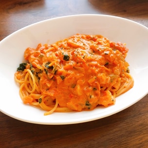 クリーム&牛乳なし！トマトクリームパスタ by bsbseuroクックパッド簡単おいしいみんなのレシピが392万品