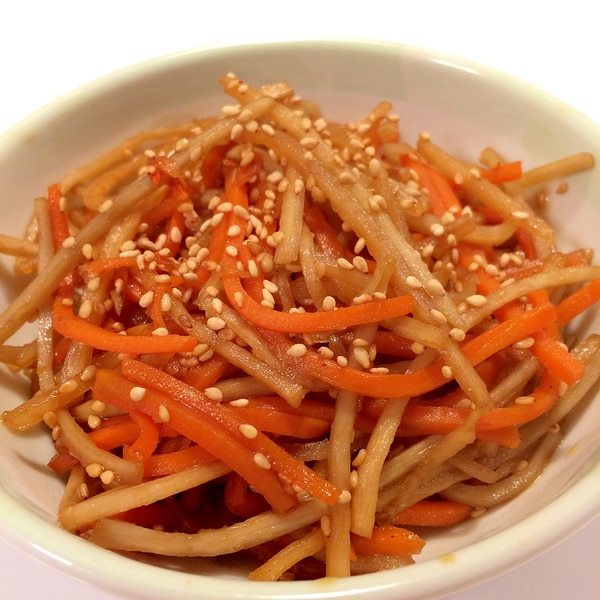 離乳食〜幼児食！簡単きんぴらごぼう☆