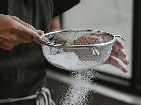 オークス ムダなくまぶせる粉ふるいleye レイエＬＳ１５３４