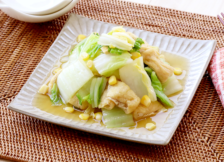 白菜とすり身団子の白だし煮 2023-11-13 – シニアのレシピ