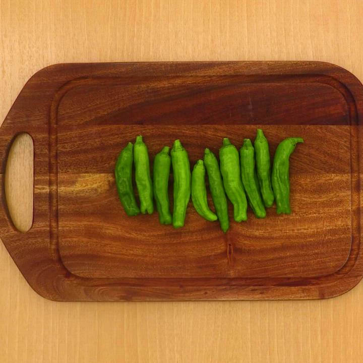 ししとうの天ぷら♪カリッと