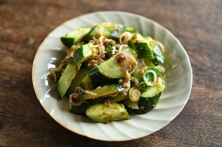 作り置きレシピ ささみときゅうりの香味和え