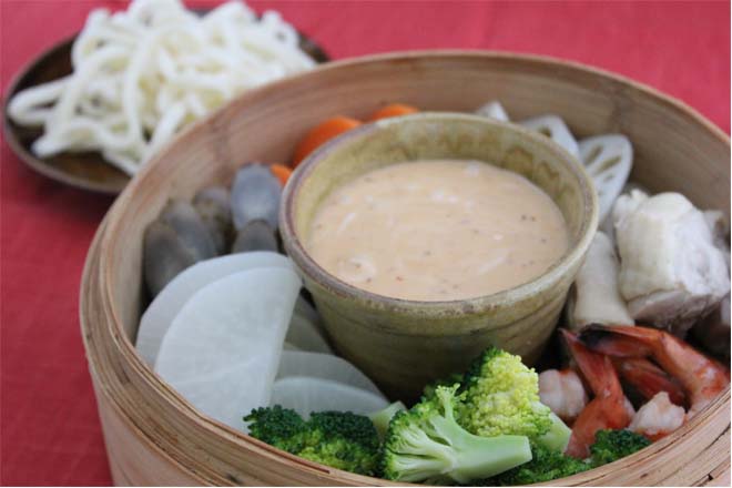 キーワード 「チーズフォンデュ-鍋-レシピ」 のレシピマルコメ