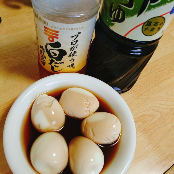 簡単！白だしで味玉 レシピ・作り方 by shuri ☻ - 楽天レシピ