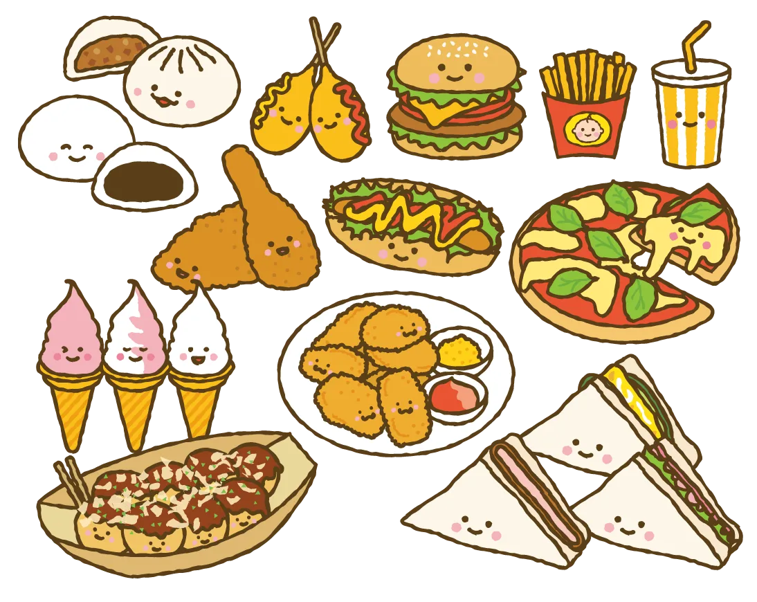 食品イラスト無料イラスト・フリー素材なら「イラストAC」