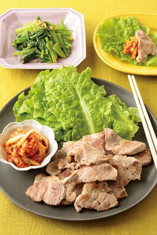 フライパンで簡単！サムギョプサルのせごはん