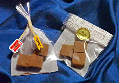 生チョコタルト ラッピング くっつくTikTok