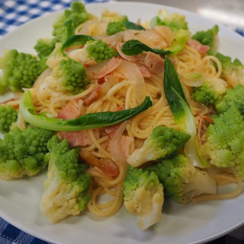 料理レシピ「ロマネスコのオーブン焼き」 · JA愛知みなみ田原洋菜部会