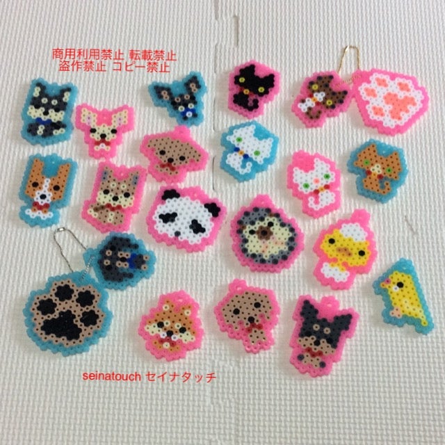 アイロンビーズ 組み立て式の「ひっかけネコ」作ってみた！ - ぬんびりぶろぐ