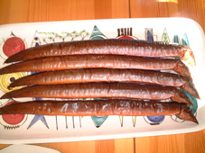 Qoo10燻製香る うなぎ白焼き 2尾 合計約24