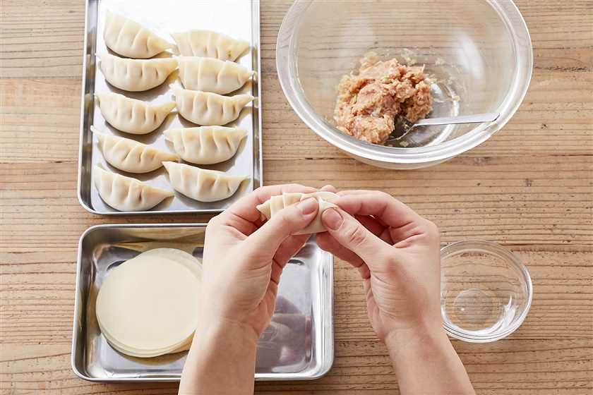 お店の味！基本の餃子