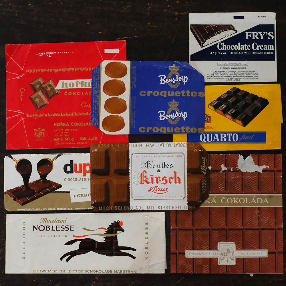 パキッと板チョコ☆包み紙付きデザインTシャツ通販 Tシャツトリニティ