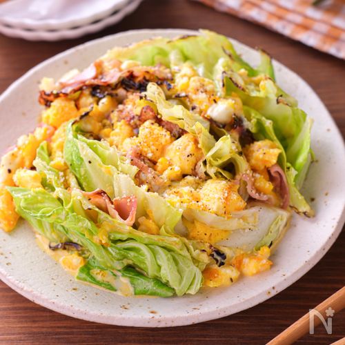 4日間保存できる 春キャベツの作りおきおかず 「塩オリーブもみ」とアレンジレシピ2選ゆうゆうtime