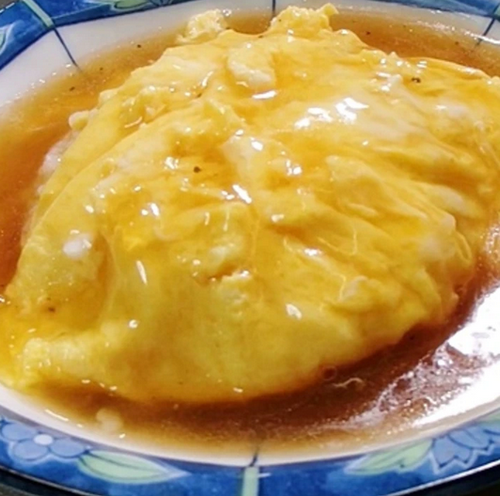 天津飯 和風あんかけ