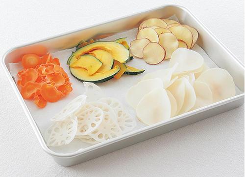 低糖質レシピ カンタン夏野菜チップス高身長レディMIEKOの、Natur'elle beauté