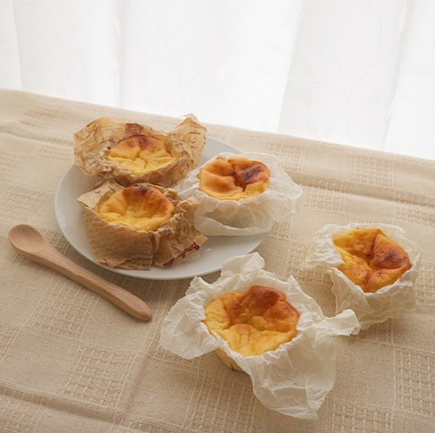 経済的！スライスチーズでふわふわ★スフレチーズ