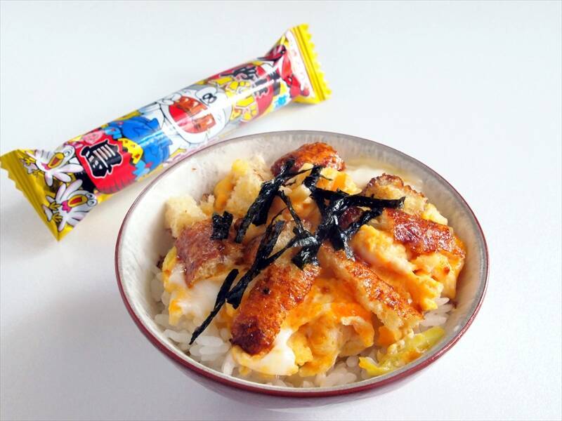 駄菓子アレンジレシピ81チキンカレー卵サンド不思議なgarage けるーむぽるん