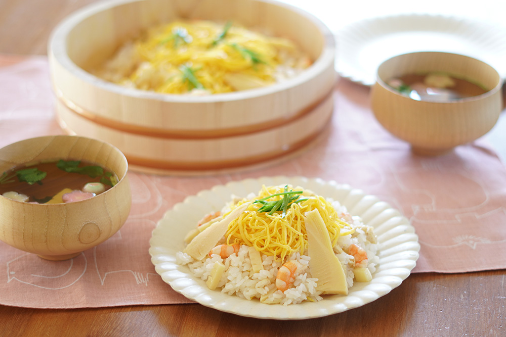 介護食で春を楽しもう！筍ちらし寿司レシピ介護食そふまる