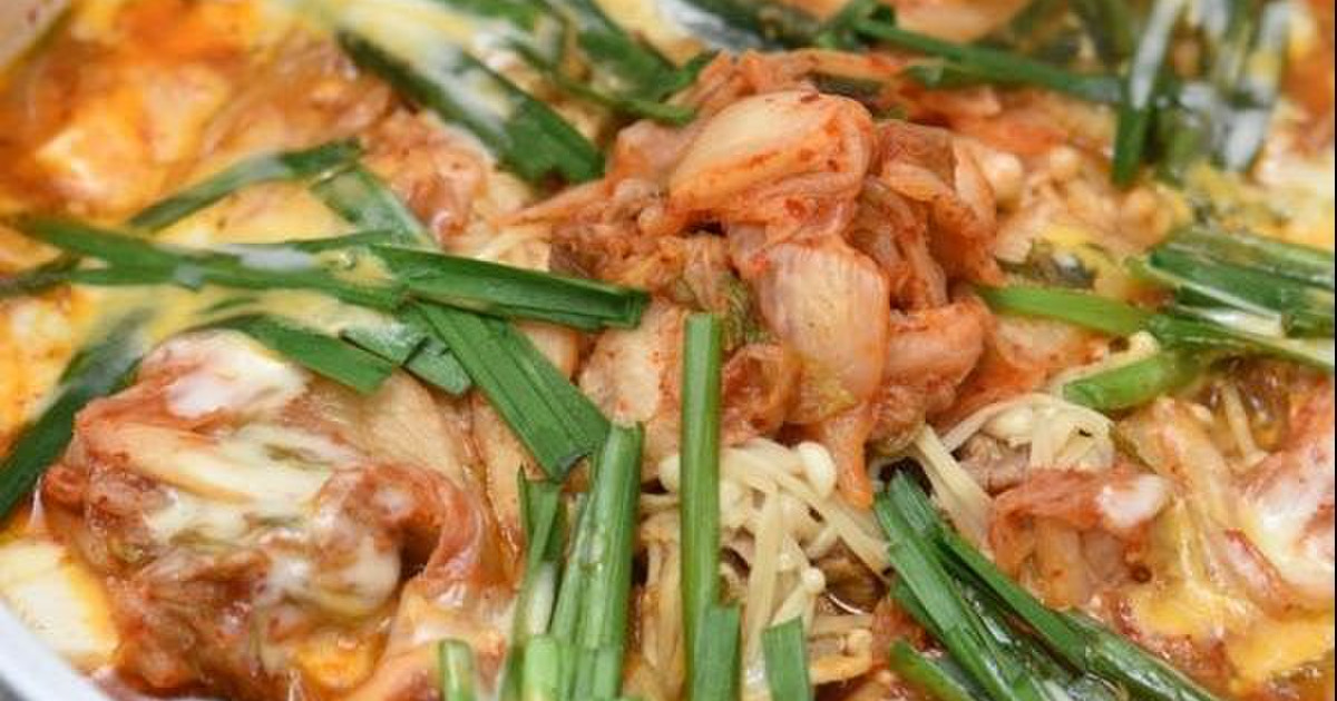 キムチちゃんこ鍋おすすめレシピモランボン